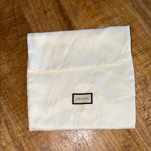Gucci Cream Dust Bag